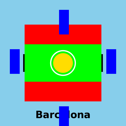 Camp Nou Stadium - Home of FC Barcelona - DrawGPT Camp Nou Stadium - Home of FC Barcelona - DrawGPT