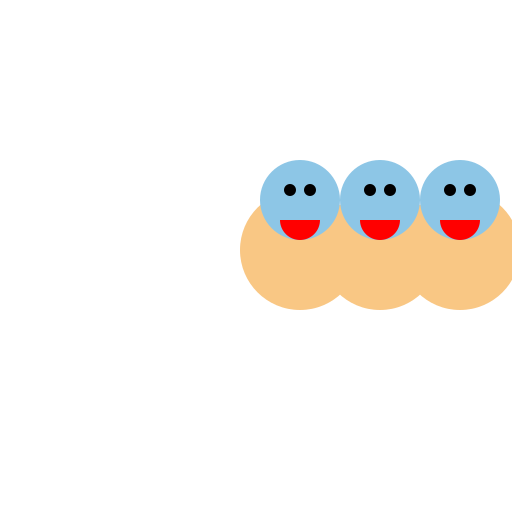 A group of children - DrawGPT