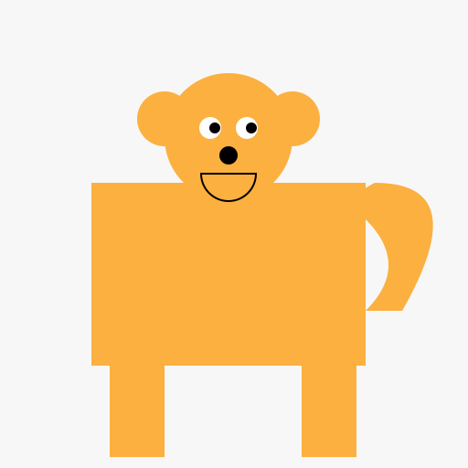 Labrador Dog Cartoon - DrawGPT