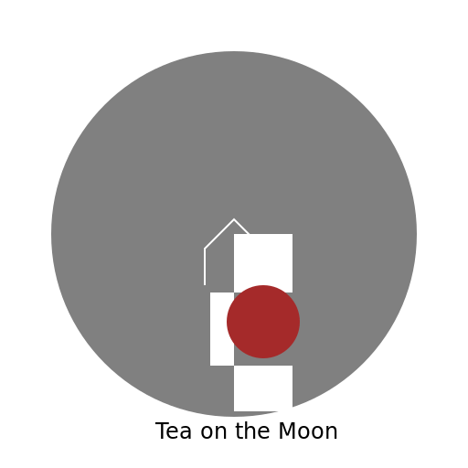 Tea on the Moon - DrawGPT