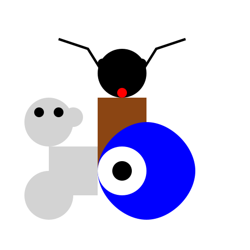 Reindeer Elephant Whale - DrawGPT