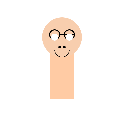 Tall 13 Year Old Boy with Glasses and Big Nostrils - DrawGPT