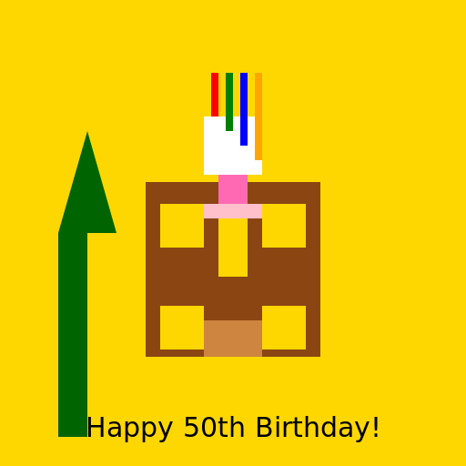 Happy 50th Birthday in a Riad in Marrakech - DrawGPT