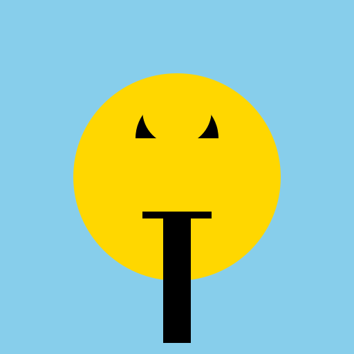 Simple Background and Prominent Character Drawing - DrawGPT