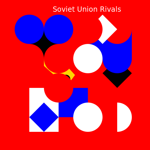 Rivals of the Soviet Union - DrawGPT