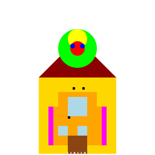 Double Decker Balcony House - DrawGPT