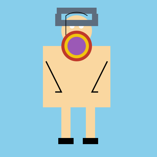 The Funky Fighter - DrawGPT