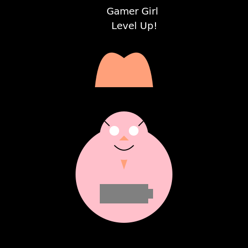 Woman Holding a Gun with Fox Ears in Subculture Gaming Style - DrawGPT