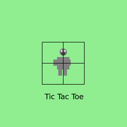 Tiny Gorilla Tic Tac Toe - DrawGPT