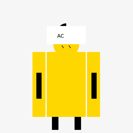 A Bangladeshi Man Repairing Air-Conditioner - DrawGPT