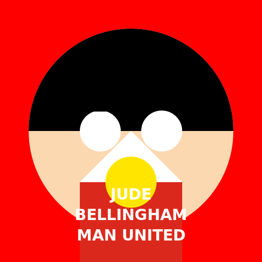 Jude Bellingham, Manchester United - DrawGPT