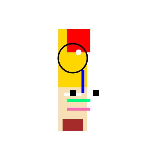 Blonde Girl - DrawGPT