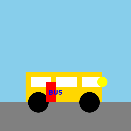 Happy Bus Adventure - DrawGPT