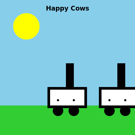 Happy Cows - DrawGPT
