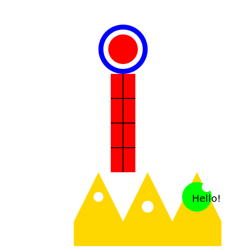 Disney cane coral - DrawGPT