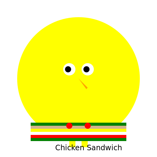 Chicken Sandwich - DrawGPT