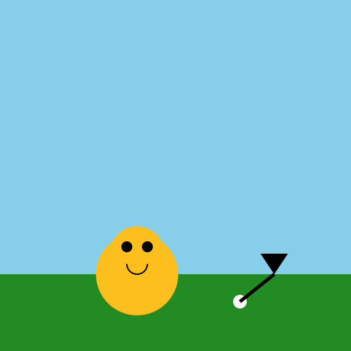 Messi playing golf - DrawGPT