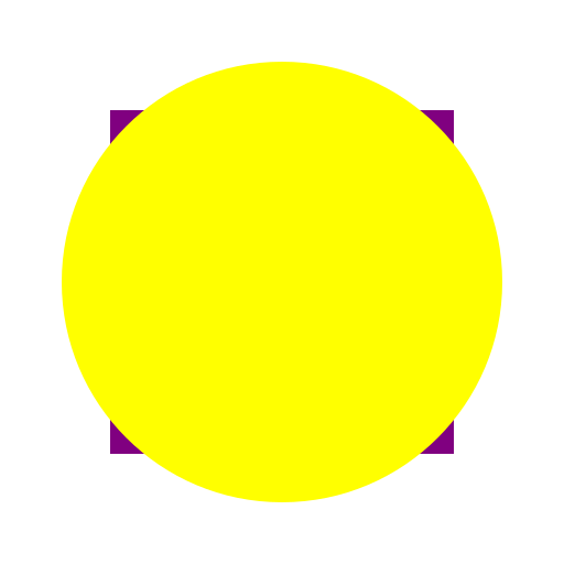 Circle with a Square Surrounding It - DrawGPT
