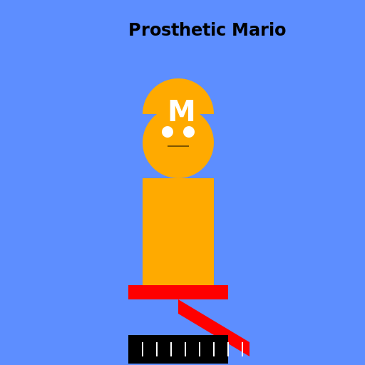 Prosthetic Mario - DrawGPT