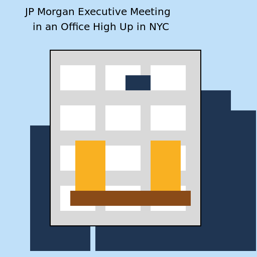 JP Morgan Executive Meeting in NYC Office - DrawGPT