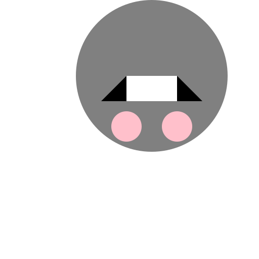 Fluffy long haired cat with a magician's hat and pink eyes - DrawGPT