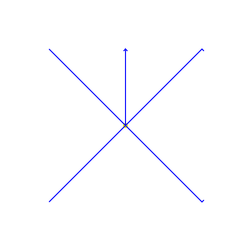 Star with Arrows Drawing - DrawGPT