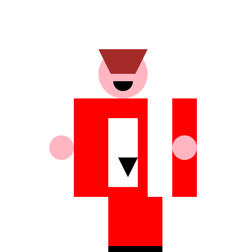 Lady in Red Vest and Black Bow Tie - DrawGPT