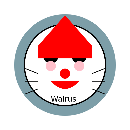 Cartoon Walrus - DrawGPT