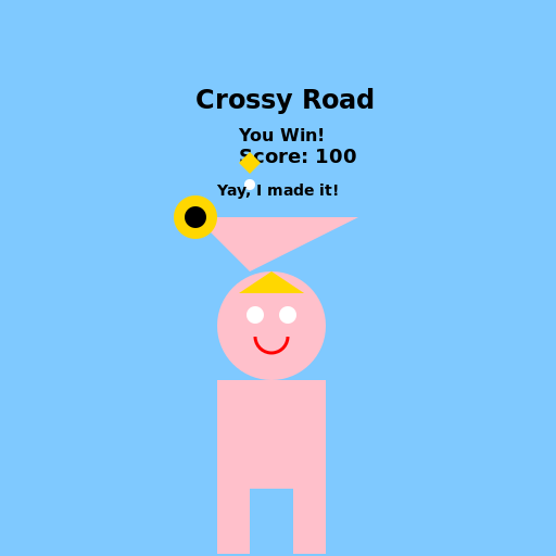 Gabby playing Crossy Road - DrawGPT