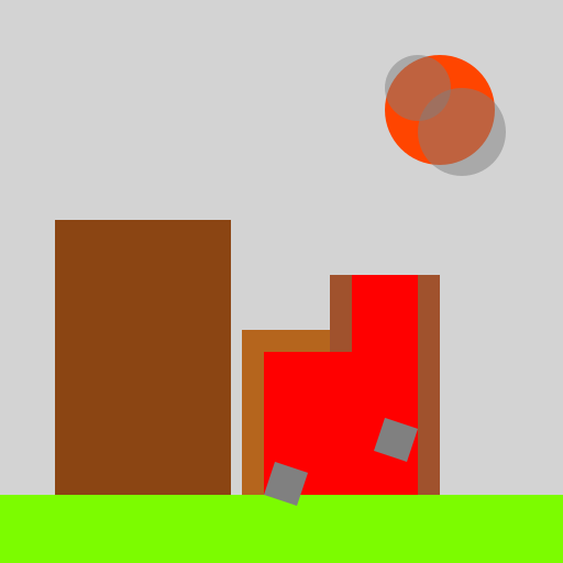 Medieval City Getting Destroyed by an Asteroid - DrawGPT