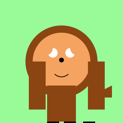 Monkey in the Jungle - DrawGPT