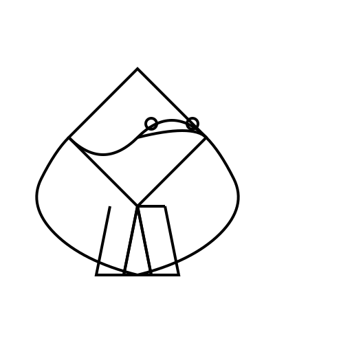 Elephant in Line Art Style - DrawGPT