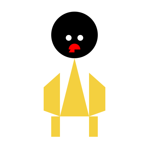 The Eiffel Tower as a Human - DrawGPT