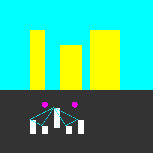 Late Night V-Shaped Teenagers in a Futuristic Back Alley - DrawGPT