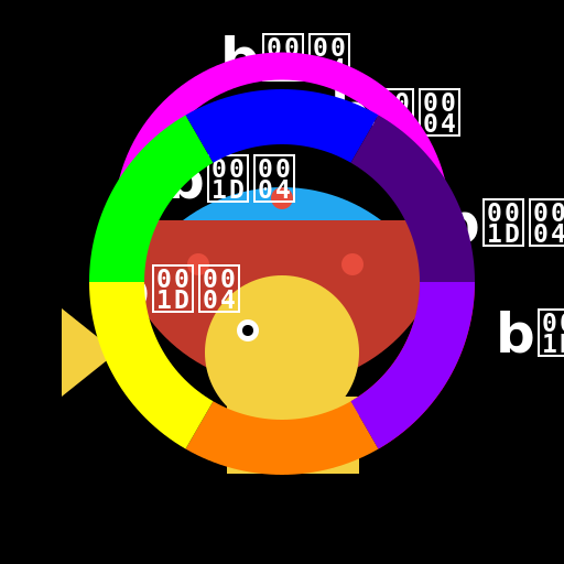 Super Psychedelic Christmas Sea Turtle - DrawGPT