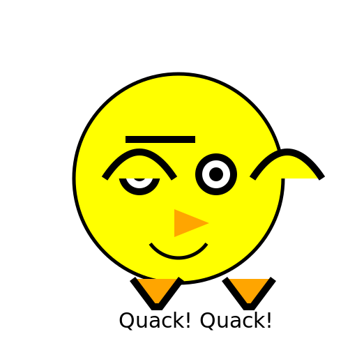 Angry Duck - DrawGPT