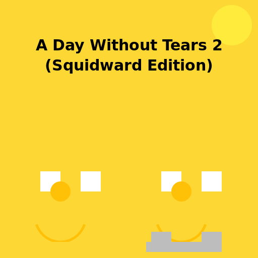 A Day Without Tears 2 (Squidward Edition) - DrawGPT