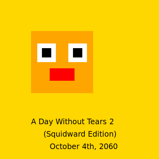 A Day Without Tears 2 (Squidward Edition) - DrawGPT