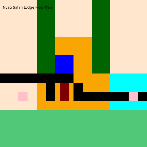 Nyati Safari Lodge Floor Plan - AI Prompt #13006 - DrawGPT