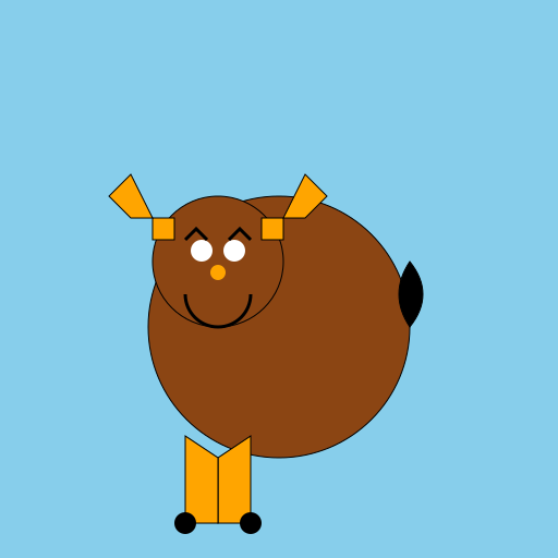 Happy Deer - DrawGPT