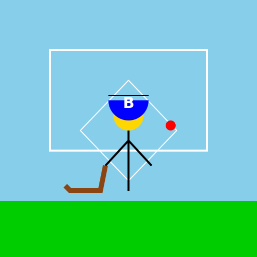 Boy playing baseball - DrawGPT
