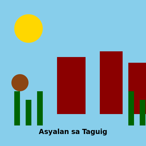Asyalan sa Taguig Drawing - DrawGPT