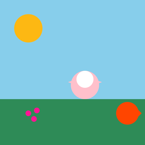 Beautiful Land with Fantastic Animals - DrawGPT