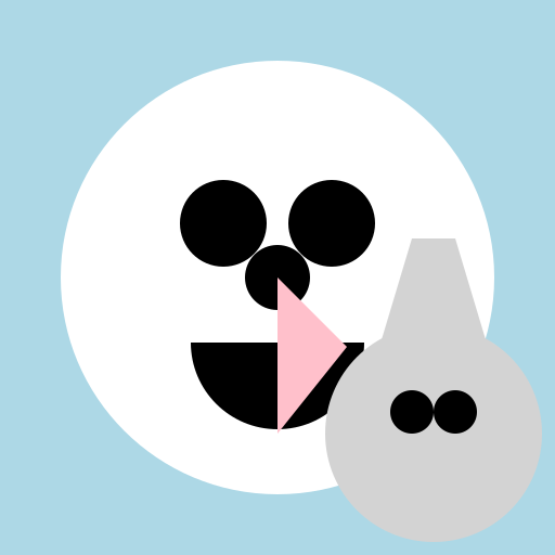 Panda Kissing a Buffalo - DrawGPT