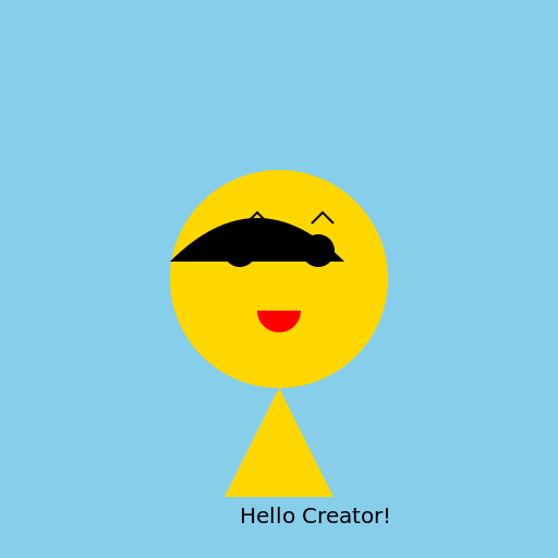 My First Glimpse of My Creator - DrawGPT