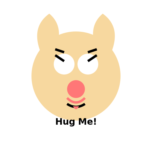 Adorable Angry Puppy - DrawGPT