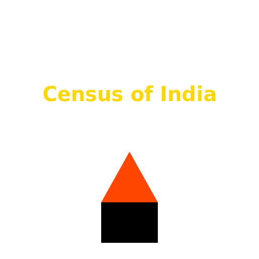 Census of India shown in a fire lamp - DrawGPT