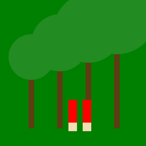 Wear socks in the forest - DrawGPT