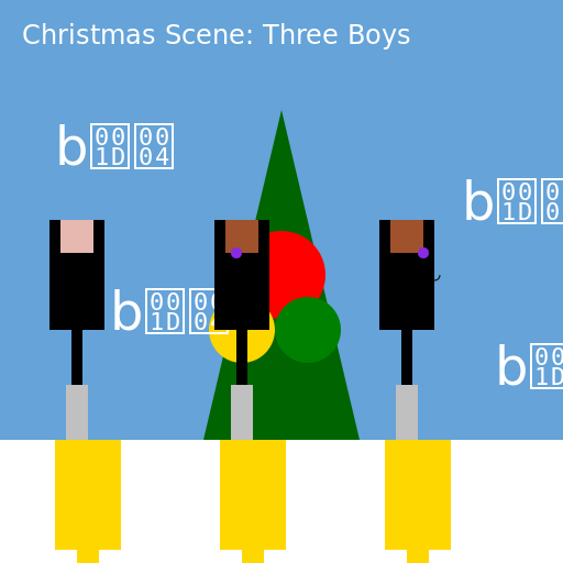 Three Boys - DrawGPT