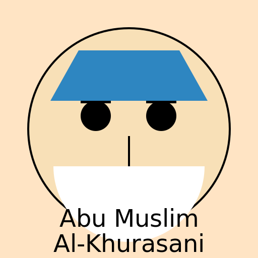 Abu Muslim Abd ar-Rahman ibn Muslim al-Khurasani - The Hero of the Abbasid Revolution - DrawGPT